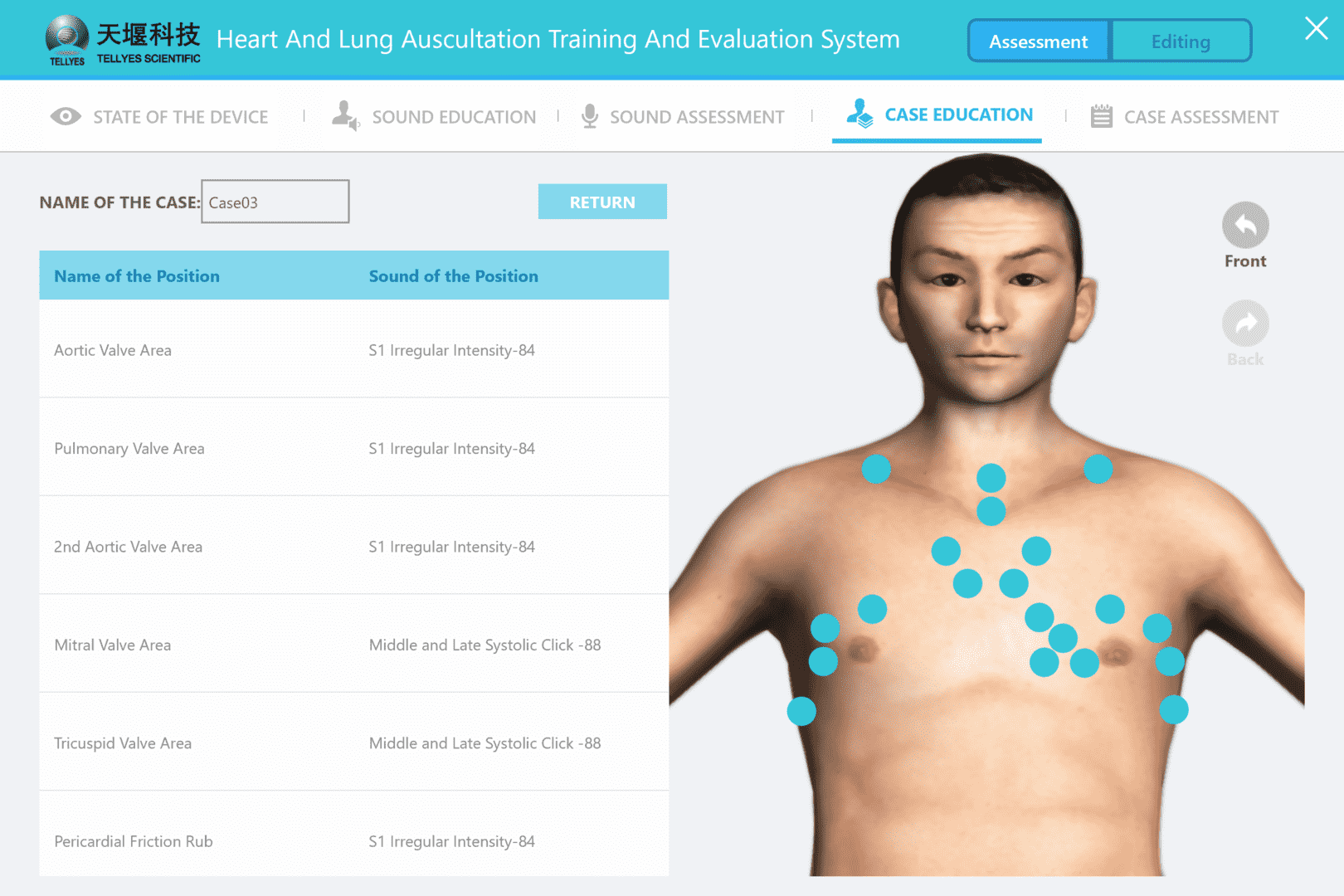 Wireless Auscultation Trainer & VenuScope